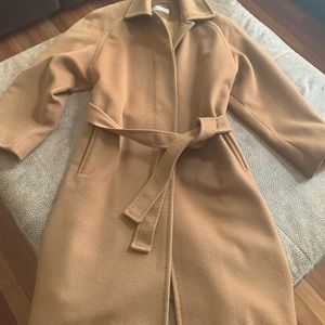 Wool coat Calvin Klein classic cut